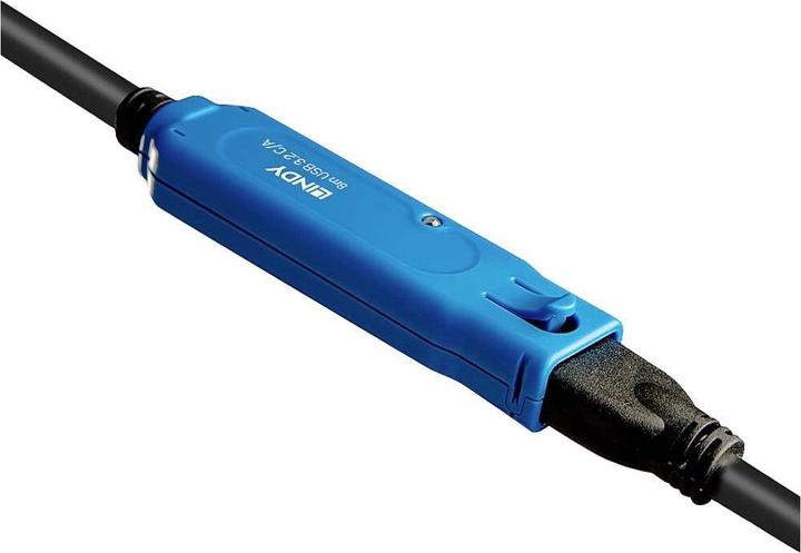 Produktbild Lindy 8m USB 3.2 Gen 1 C/A Aktivverlängerung Pro Bis zu 40m Verlängerung für ein USB Typ A Gerät an einem (8 m, USB 3.2 Gen 1)