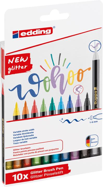 Actual product image Edding Brush pen (Multinational, 10 x)