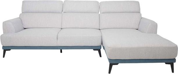 Image du produit Swisshandel24 Canapé, Canapé d'angle en L 3 places, couchage Nosag ressorts ensachés réglables - droite (3 places)