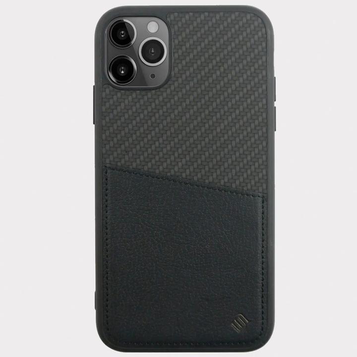 Actual product image Uunique Hard cover CARBON BACK SHELL black (Apple iPhone 11 Pro Max)