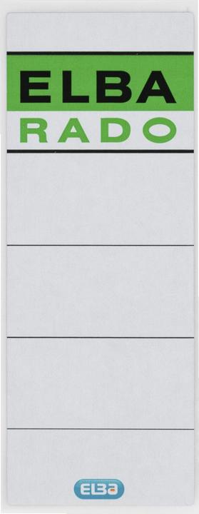 Produktbild Elba OrdnerRückenschild " RADO"