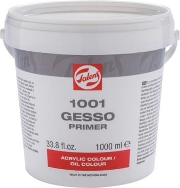 Talens Gesso Primer Amsterdam 1001 white 1000ml
