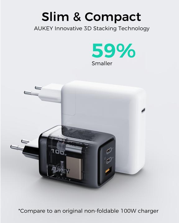 Produktbild Aukey COMET MIX - Cable Bundle (100 W)
