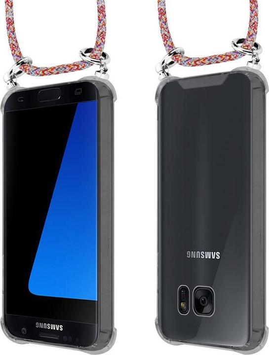 Produktbild Cadorabo TPU Handy Kette SILBER Cover