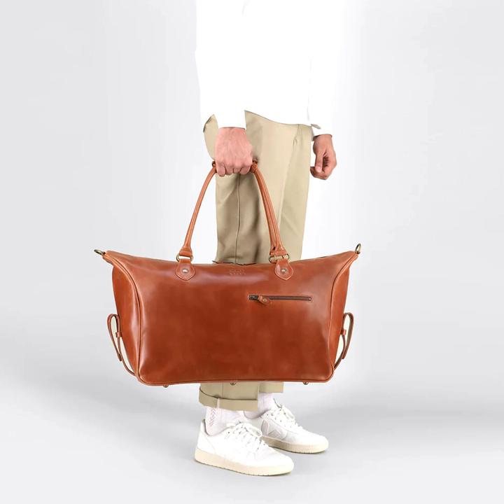 Produktbild Buckle & Seam Leder Weekender Linwood Cognac / (37 l)