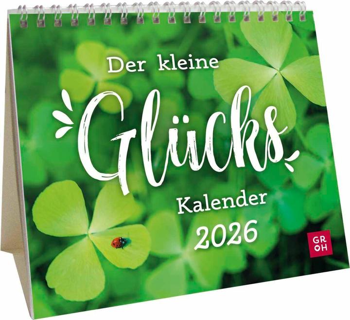 Produktbild Mini-Kalender 2026: Der kleine Glückskalender (Harter Einband, Deutsch)