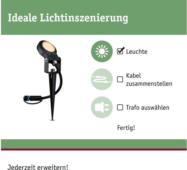 Immagine prodotto Paulmann Sting Spot Insect Friendly (580 lm, IP67)