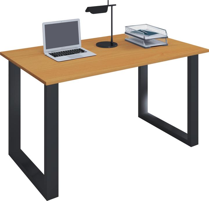 Image du produit VCM Premium Büromöbel Bureau Lona U noir (140 x 50 x 76 cm)