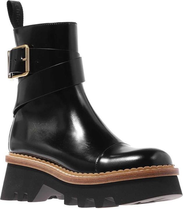 Image du produit Chloé Chlou00e9 Owena Leather Boots (37.5)