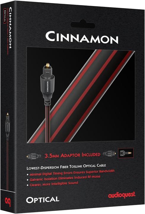 Actual product image Audioquest Cinnamon Optilink (5 m, TOSLINK)