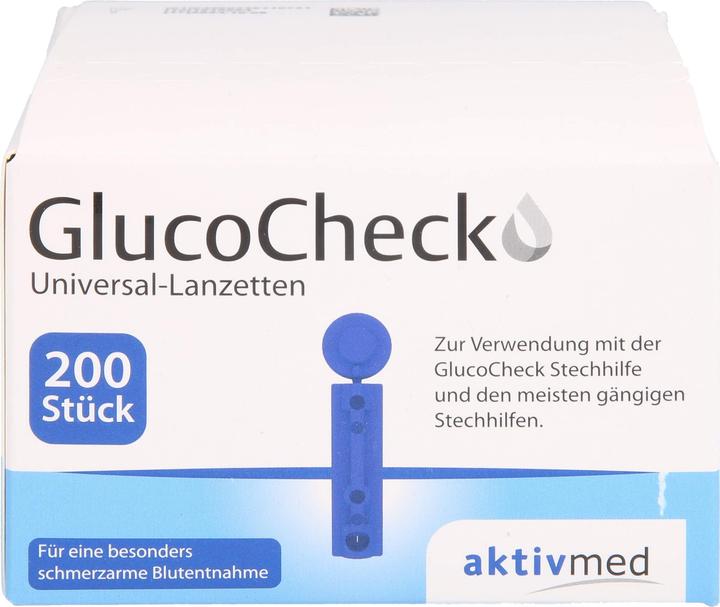 Aktivmed GLUCO CHECK Universal Lancets, 200 pcs LAN (Lancets)