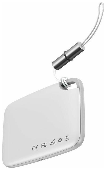 Actual product image Baseus Intelligent T2 ropetype anti-loss device White (Android, iOS)
