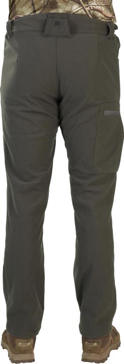 Actual product image Solognac Hunting trousers fleece warm low noise green 100 (M)