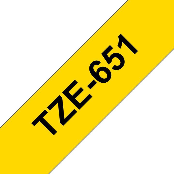 Immagine prodotto Brother Tze-651 (2.40 cm, Giallo, Nero)