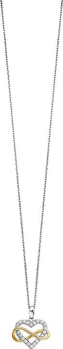 Image du produit Julie Julsen Halskette mit Anhänger Heart Infinity (Argent 925)