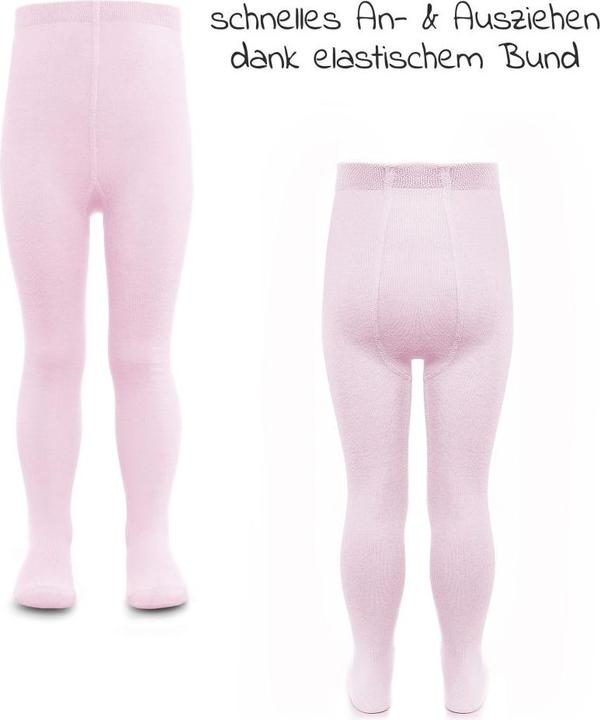 Image du produit La Loona LaLoona Collants pour bébé Paquet de 2 collants - Rose - (50/56)