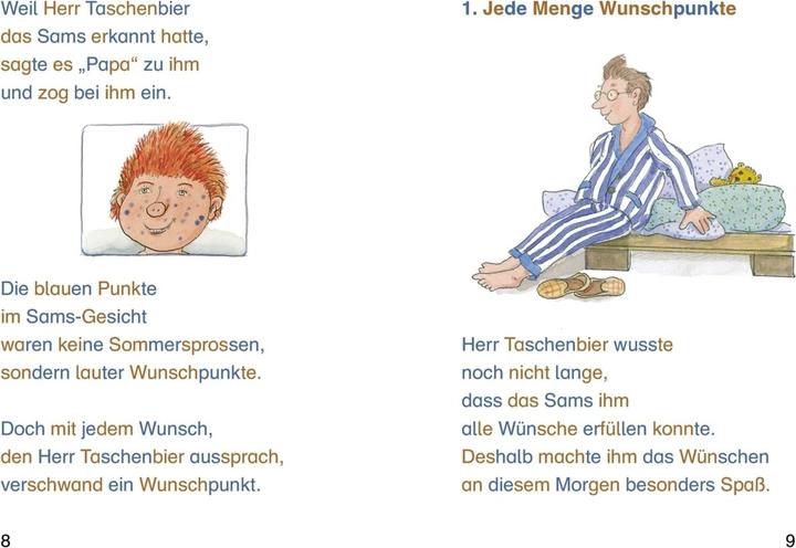Actual product image Das Sams und die Wunschmaschine (German, Paul Maar, 2022)