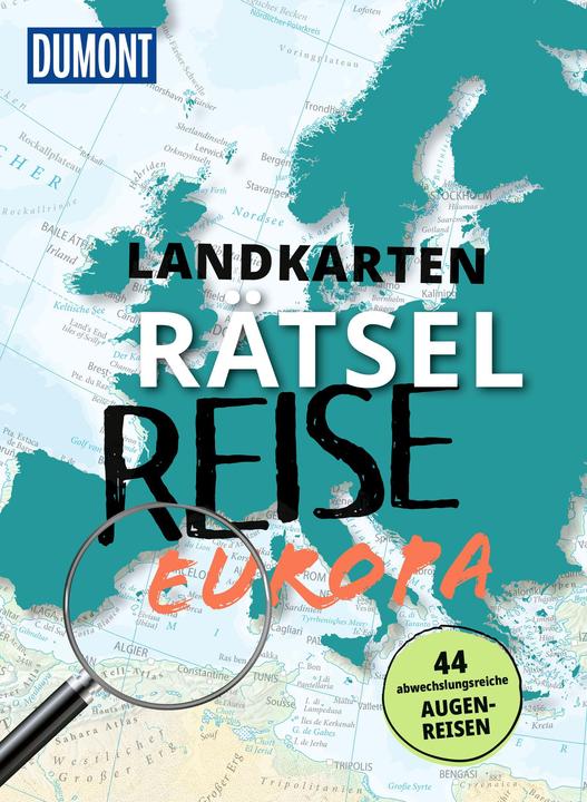 Immagine prodotto Landkarten-Rätselreise Europa (Tedesco, Nadine Ormo, Michael Laufersweiler, 2023)