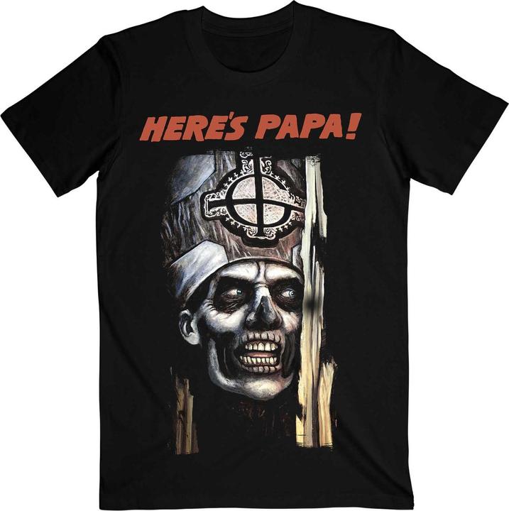 Actual product image Ghost Here's Papa TShirt (L)