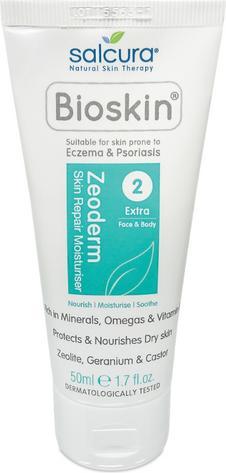 Produktbild Salcura Skincare Bioskin Zeoderm Skin Repair Moisturiser Feuchtigkeitscreme für den Körper Unisex 15 (Körpercreme, 150 ml)