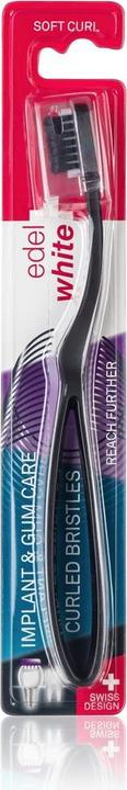 Image du produit Edel + White CleanCurl Curved brosse à dents (Moyen, 1 x)
