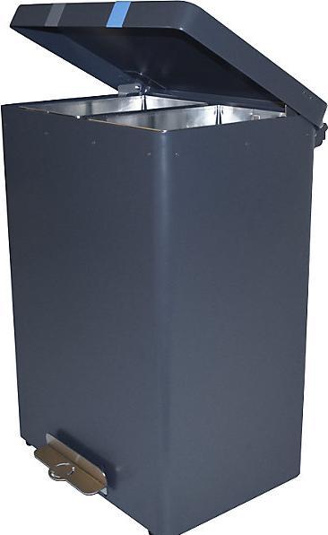 Immagine prodotto ReinigungsBerater Sistema di separazione dei rifiuti RecycloKick 3 Separatore di rifiuti 2 x 34 L in grafite con due (68 l)