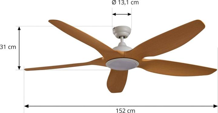 Produktbild Lucande Omendo (53 dB)