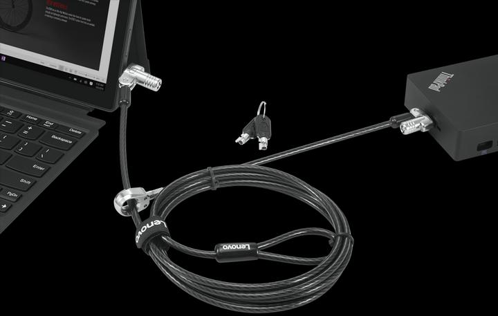 Image du produit Lenovo Kensington NanoSaver câble antivol à double tête 2.0
