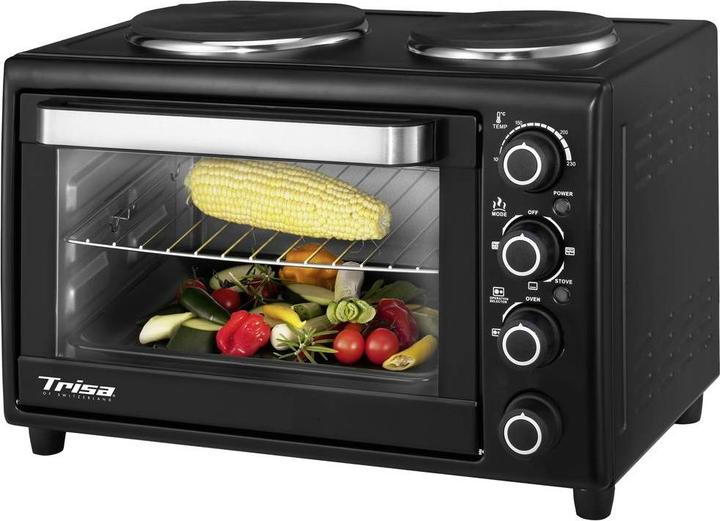 Produktbild Trisa Bake & Cook Minibackofen mit Kochfunktion, Timerfunktion
