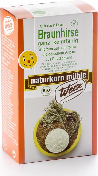 Produktbild Werz Braunhirse ganz keimfähig Bio (500 g)
