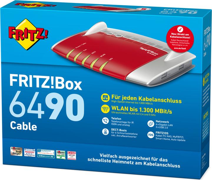 Produktbild AVM FRITZ.Box 6490