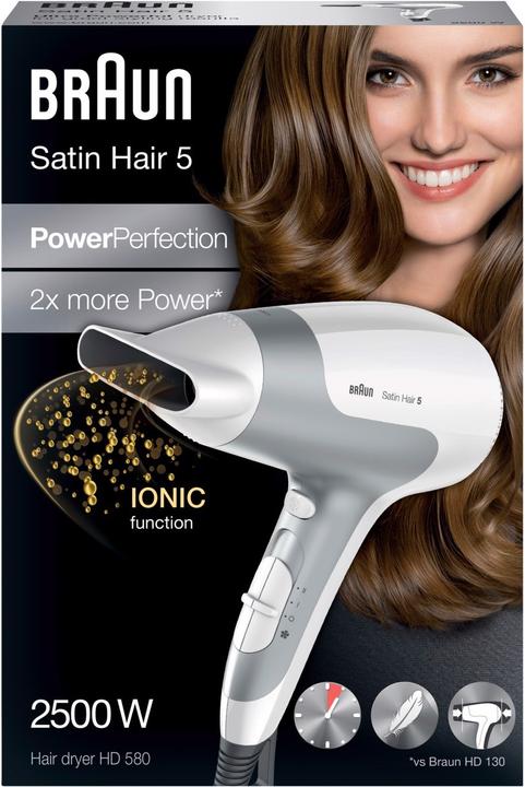 Produktbild Braun Satin Hair 5 HD 580 Power Perfection Solo