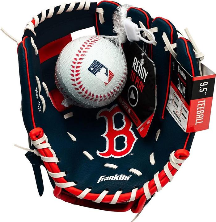 Image du produit Franklin Atlanta Braves Gant et balle d'équipe (280")