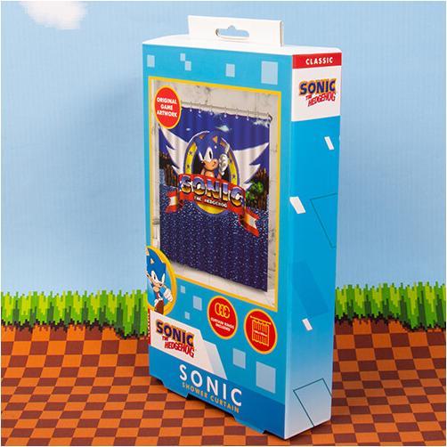 Immagine prodotto Fizz Creations Sonic the Hedgehog Tenda da doccia classica (180 x 180 cm)