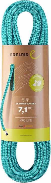 Actual product image Edelrid Skimmer Eco Dry 7,1mm half rope (60 m)