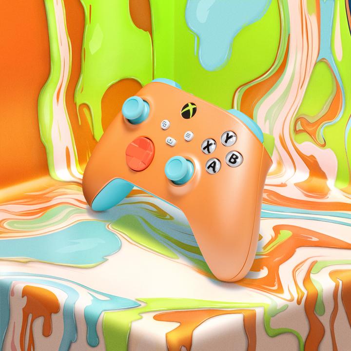 Image du produit Microsoft Manette sans fil Xbox - Sunkissed Vibes OPI (édition spéciale) (Xbox Series X, Xbox Series S, Xbox One X, Xbox One S, PC)