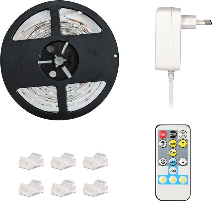 Actual product image KSIX Tira LED Inteligent Cct 5m (Warm white, Cold White, 500 cm, Indoor)