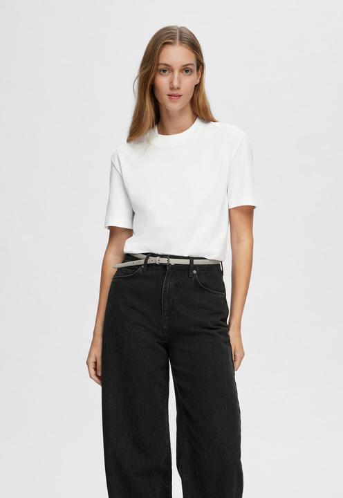 Actual product image Selected Femme Mock Neck T-Shirt (M)