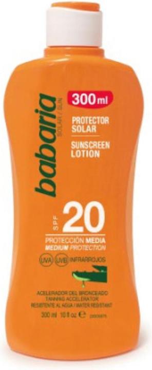 Babaria SOL. LECHE PROTECTOR ALOE SFP20 300 ML (Sonnenmilch, SPF 20, 300 ml)
