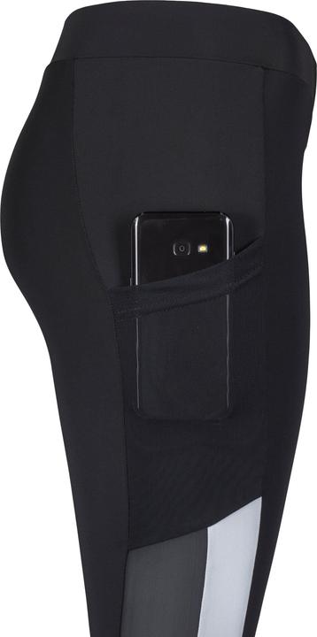 Actual product image Urban Classics Ladies Tech Mesh Striped Pocket Leggings (XS)