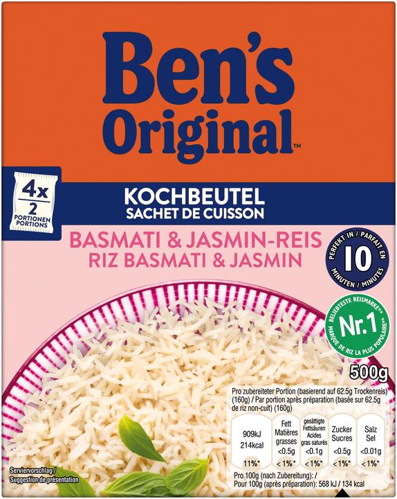 Immagine prodotto Ben's Original Basmati e gelsomino Kbtl (500 g)