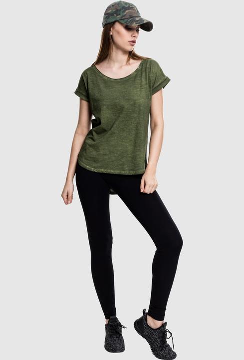 Immagine prodotto Urban Classics Tee lungo da donna a forma di schienale con tintura spray (L)