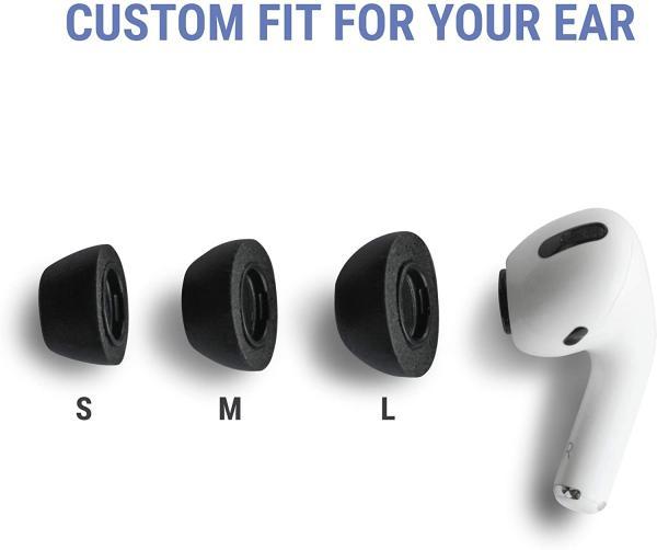 Produktbild Comply 2.0 Ohrstöpsel für AirPods Pro Grösse M mit Mikrofasertuch