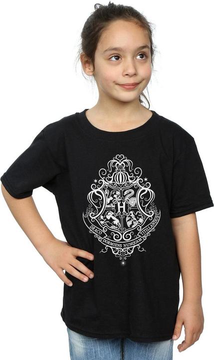 Immagine prodotto Hogwarts Draco Dormiens Crest Maglietta Ragazze (116)