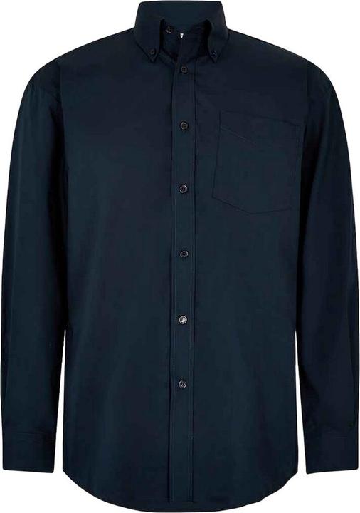 Kustom Kit Langarm Oxford Arbeits Shirt