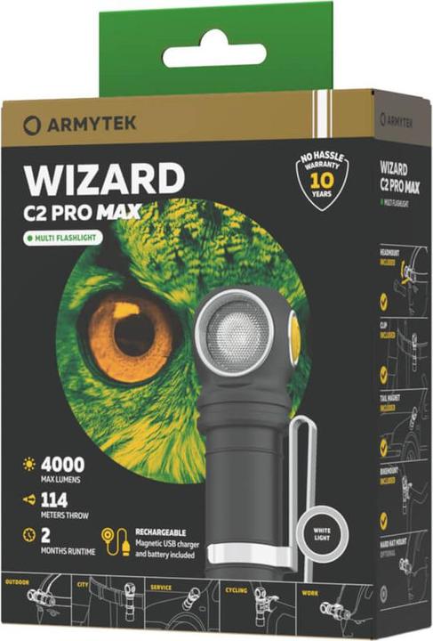 Produktbild ArmyTek Wizard C2 Pro Max (12.15 cm, 4000 lm)