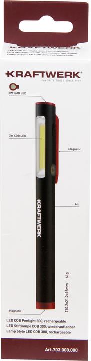 Actual product image Kraftwerk LED penlight (2.10 cm, 300 lm)