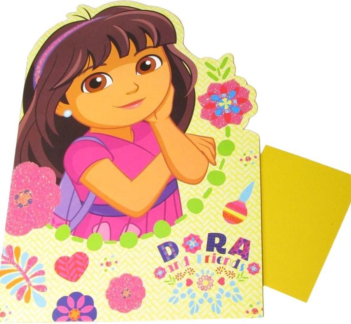 Image du produit Dora And Friends Carte de voeux d'anniversaire (1 pcs)