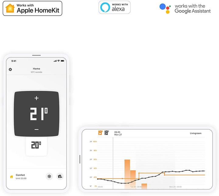 Produktbild Netatmo Smarte Heizkörperthermostate + Hub