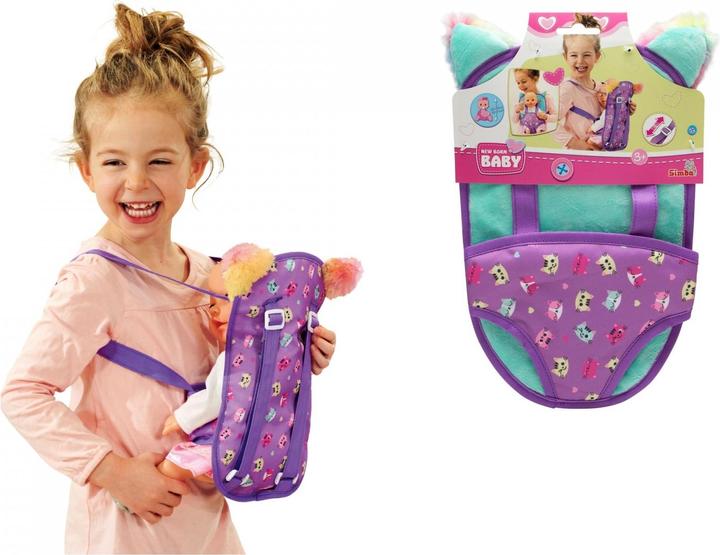 Actual product image Simba NBB Doll Baby Carrier